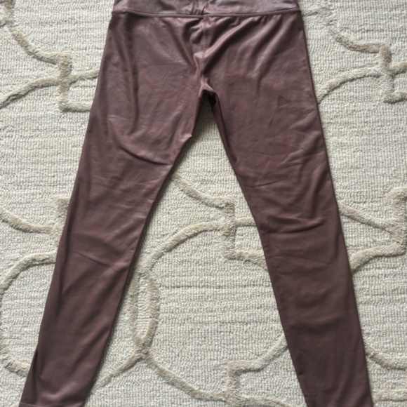 Athleta Cinnamon Mauve Elation Shimmer Tight In Powervita-S - Picture 9 of 15